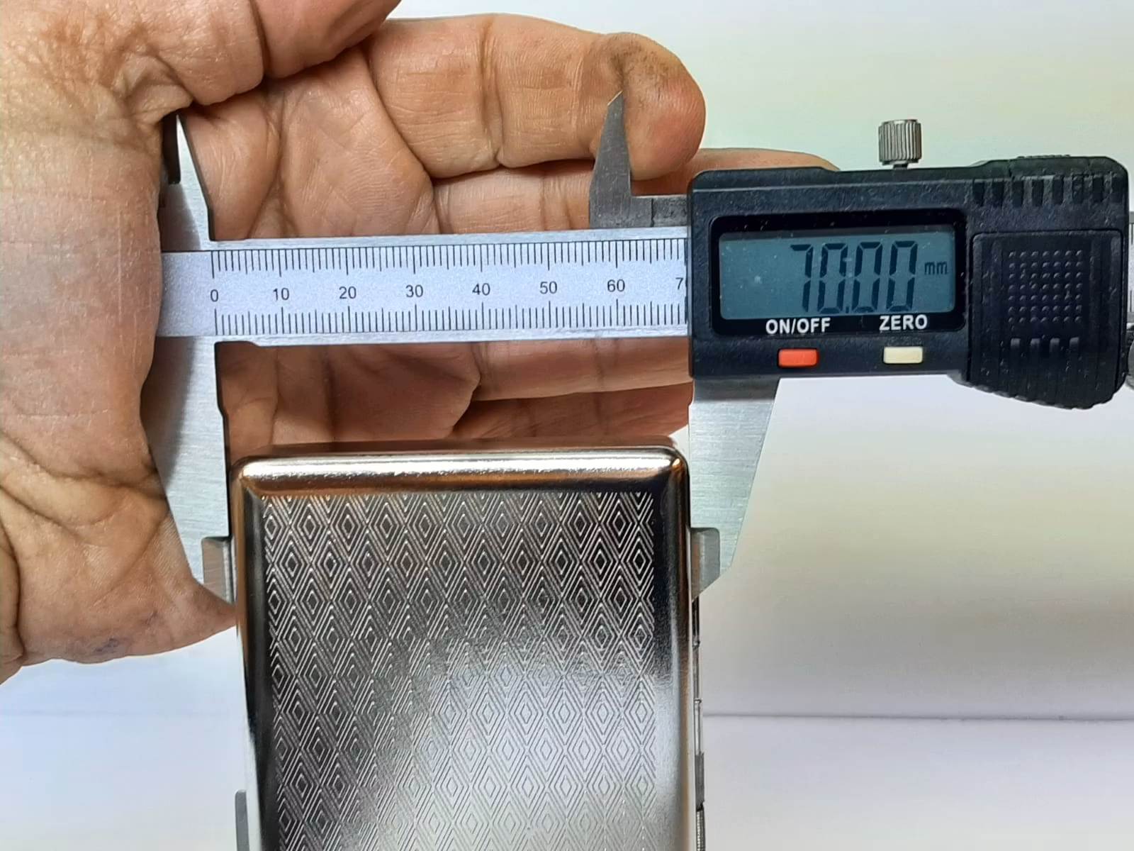Cigarettetui Metall Holder