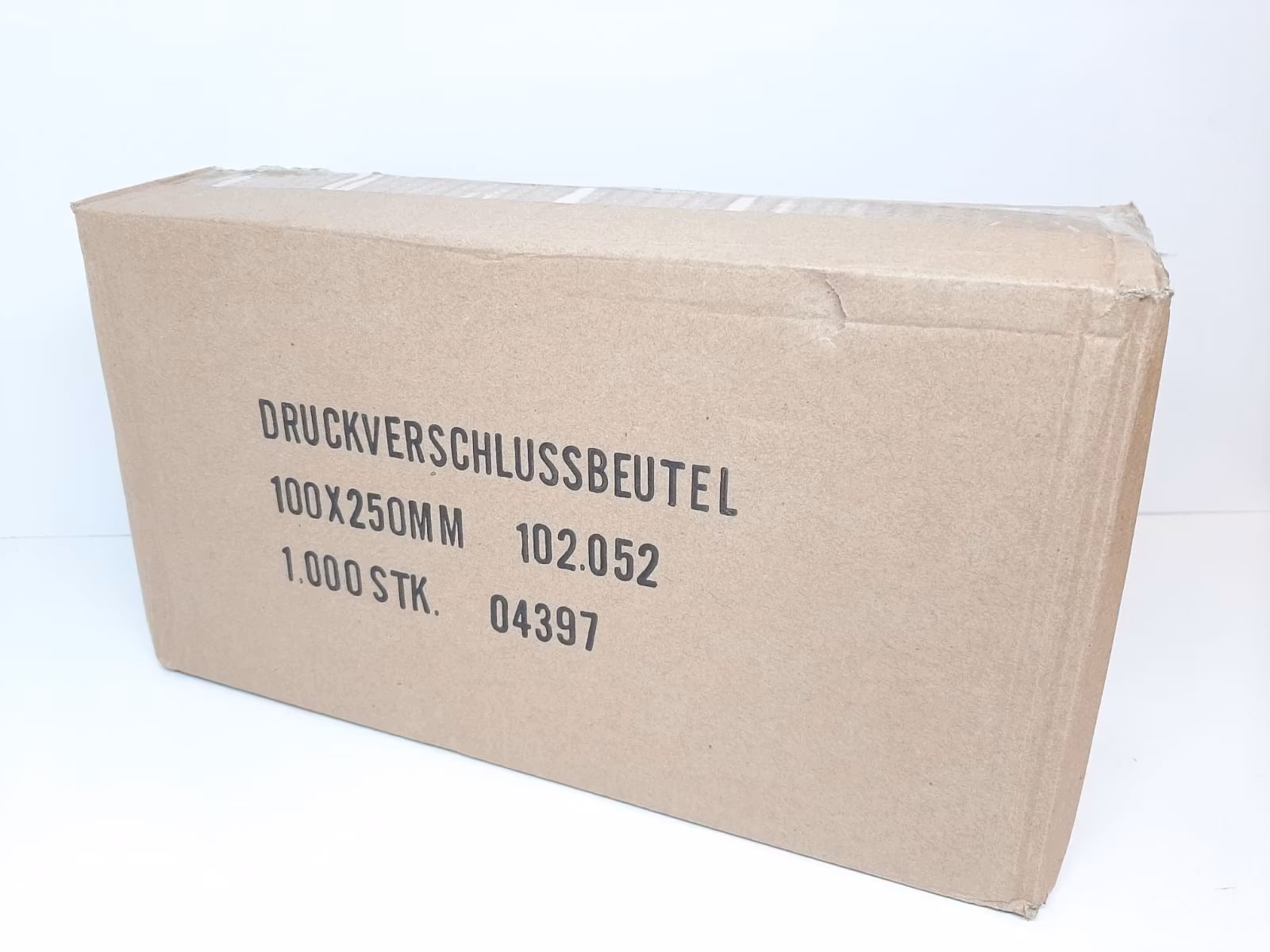Blixtlåspåsar / Zippåsar: 100x250 mm (1000 st)