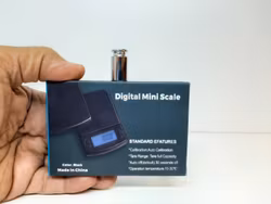 Digitalvåg (500 / 0.01 gram) + Vikt (20 g)