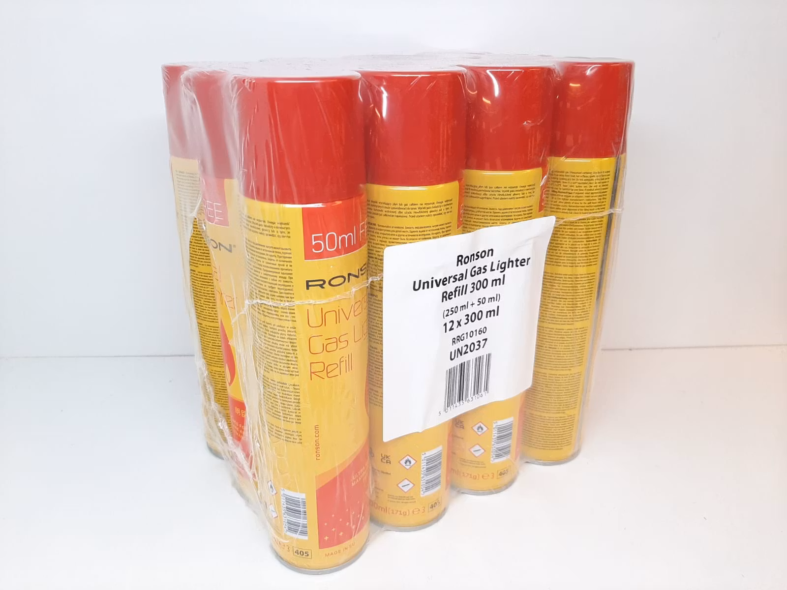 RONSON Gas (3 flaskor)