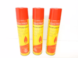 RONSON Gas (3 flaskor)
