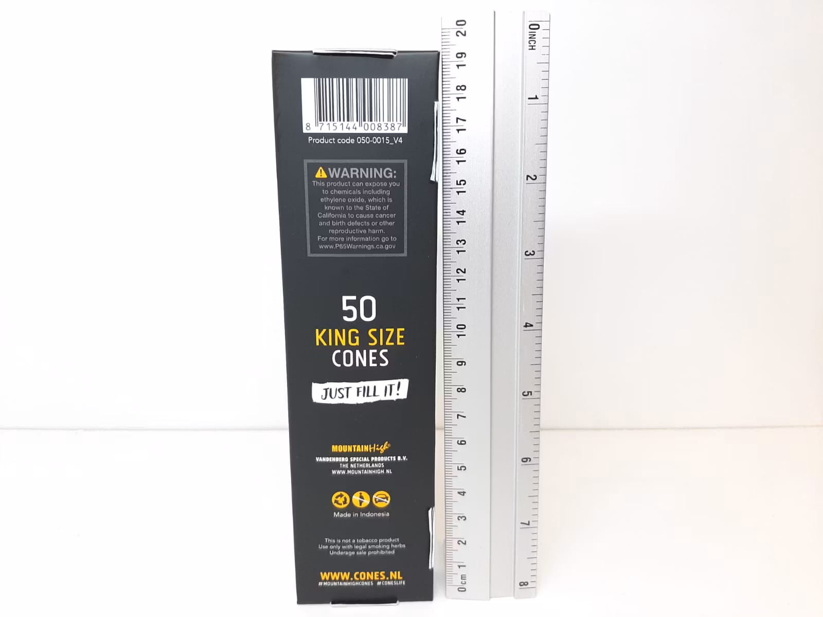CONES: Färdigrullade koniska papper (1 x 50 st) + tillbehör