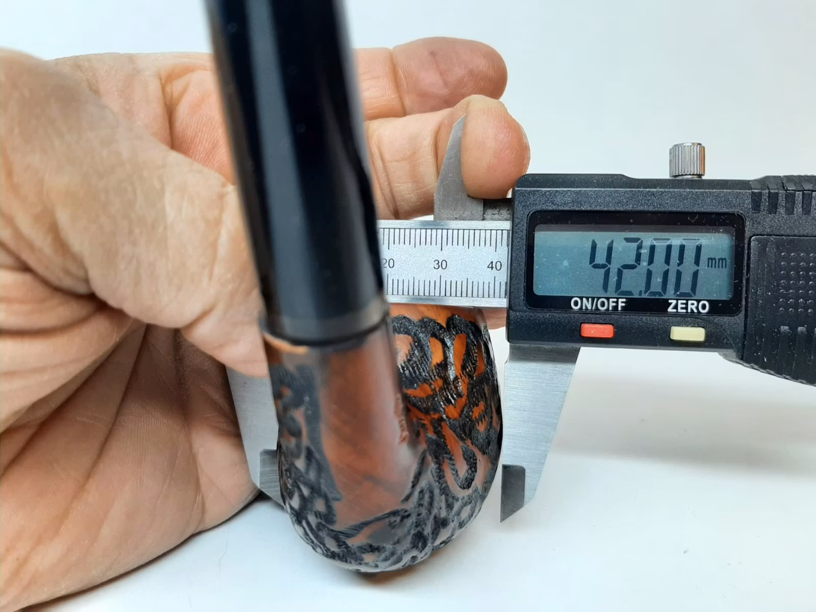 Angelo pipa Lång 9mm + tillbehör