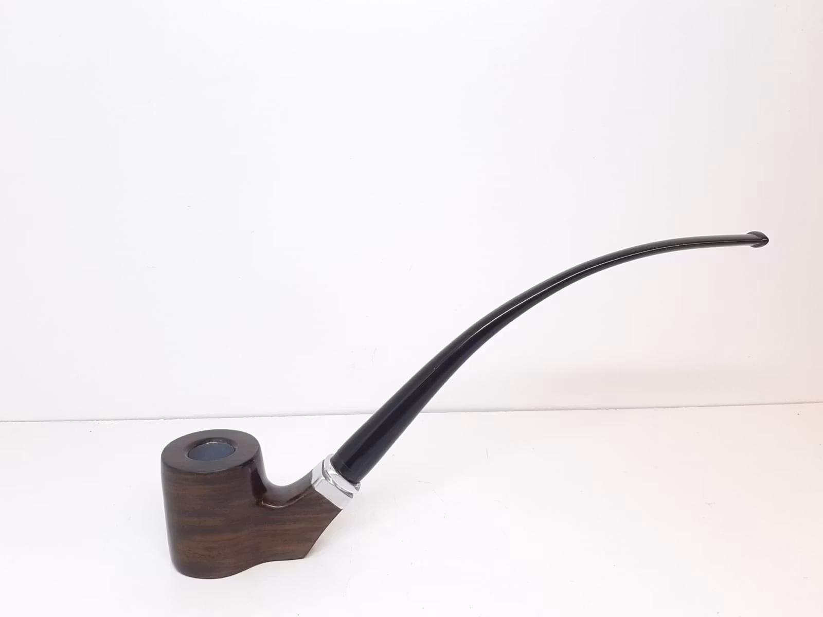 Ebenholts pipa LÅNG (Ebony) + tillbehör