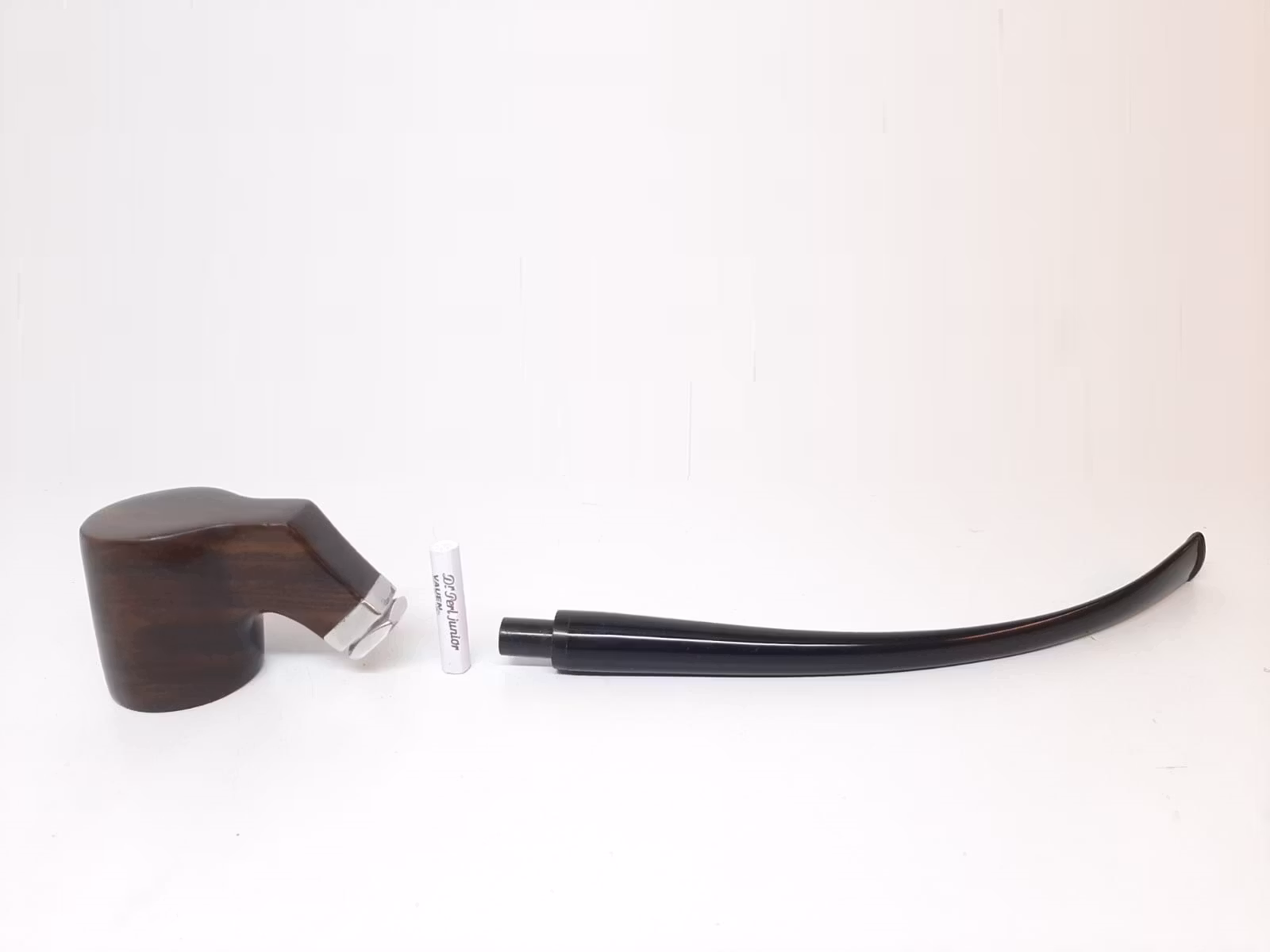 Ebenholts pipa LÅNG (Ebony) + tillbehör