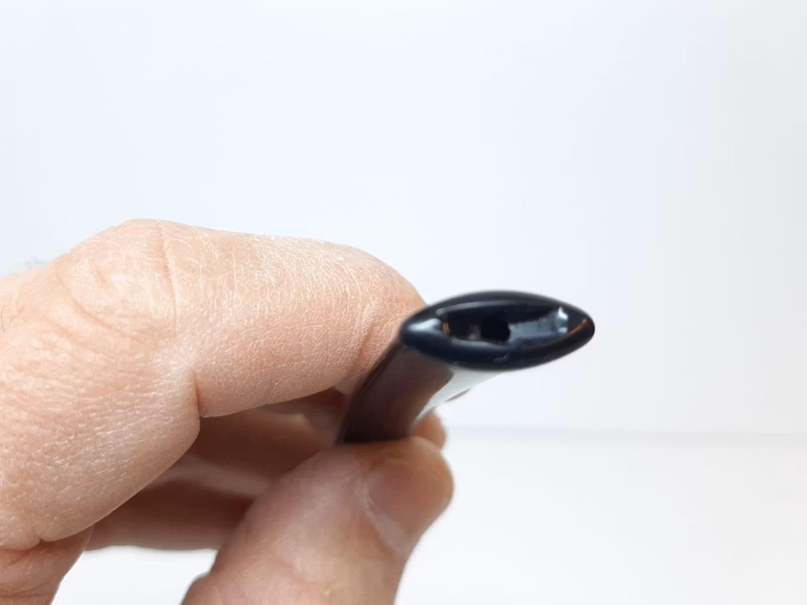 Ebenholts pipa LÅNG (Ebony) + tillbehör