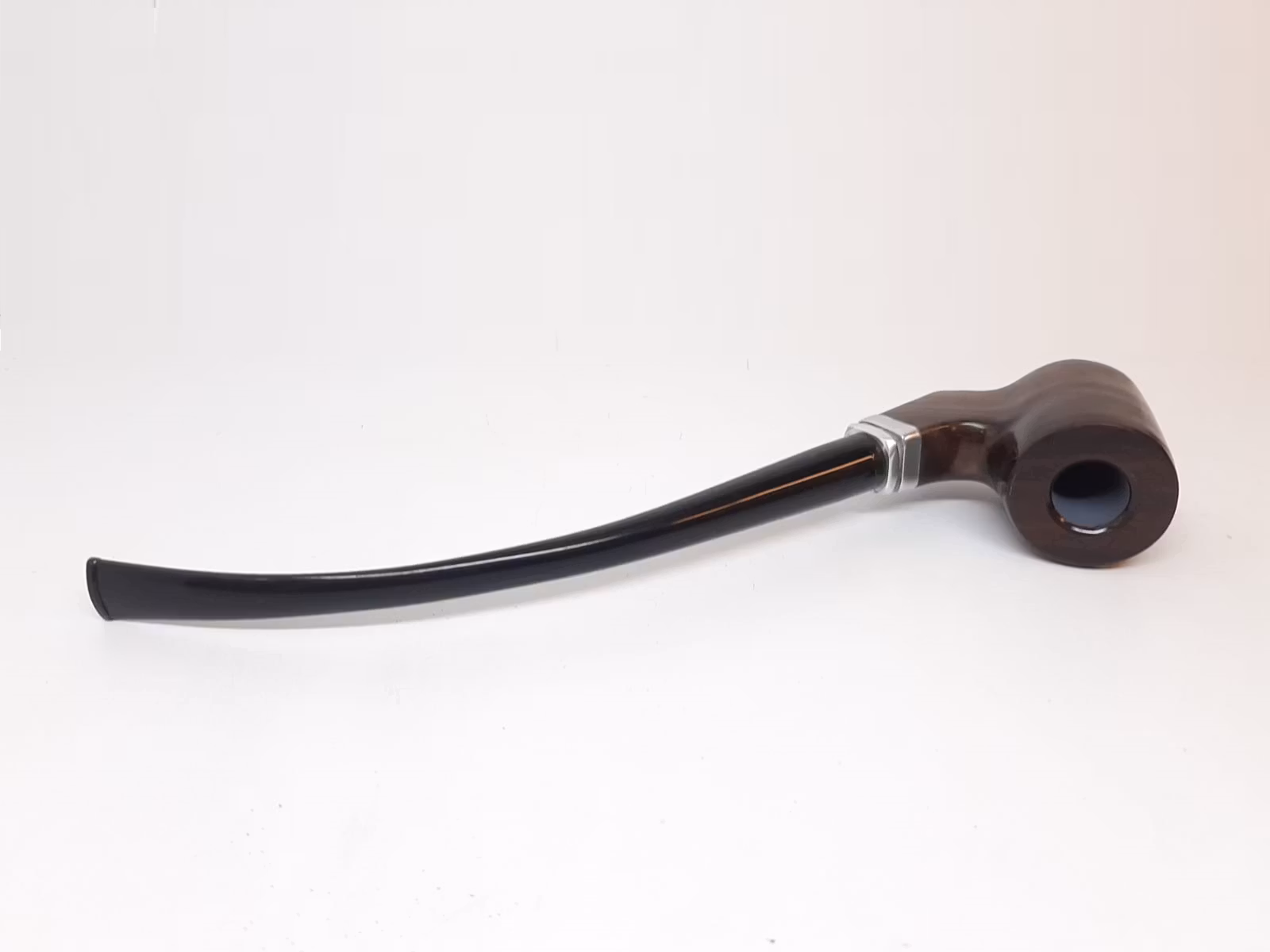 Ebenholts pipa LÅNG (Ebony) + tillbehör