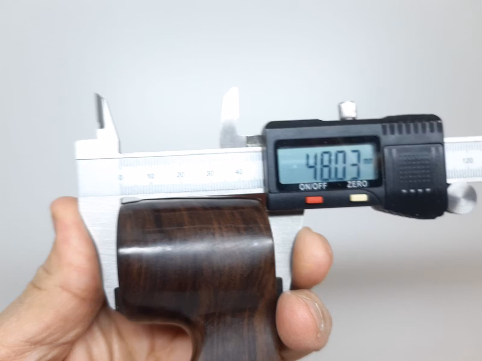 Ebenholts pipa LÅNG (Ebony) + tillbehör