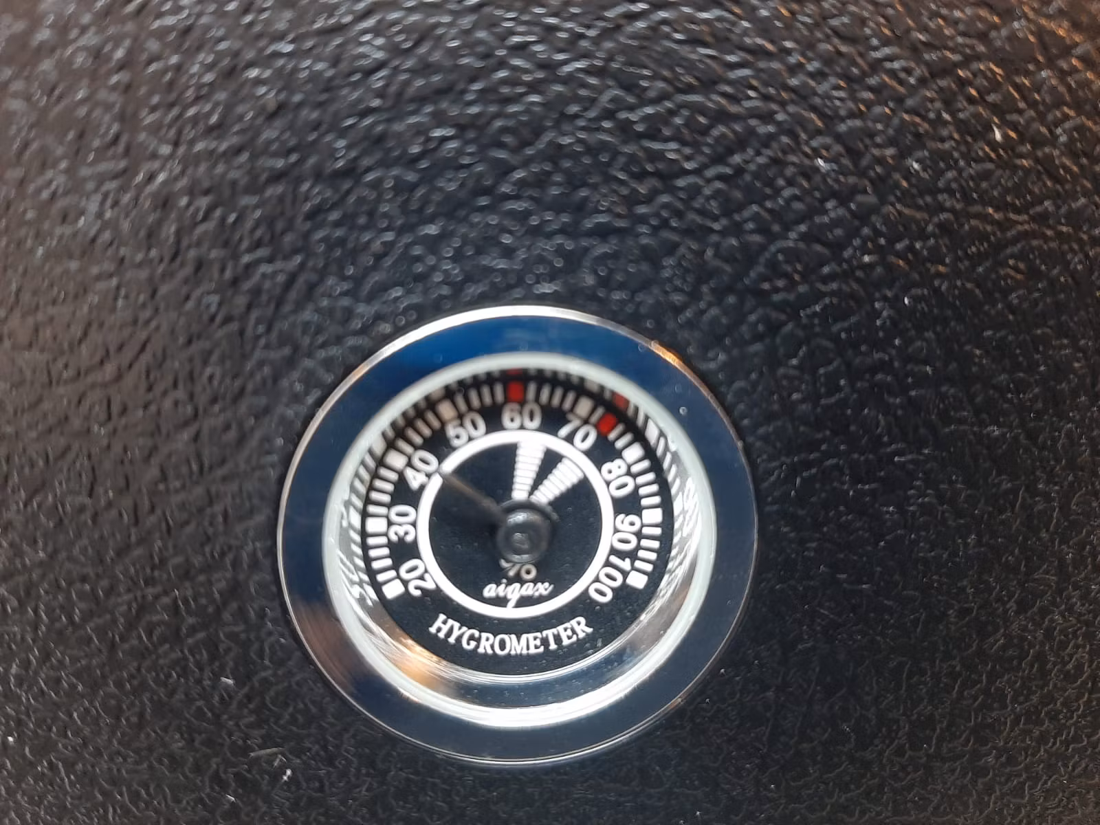 Resehumidor med inbyggd hygrometer + tillbehör