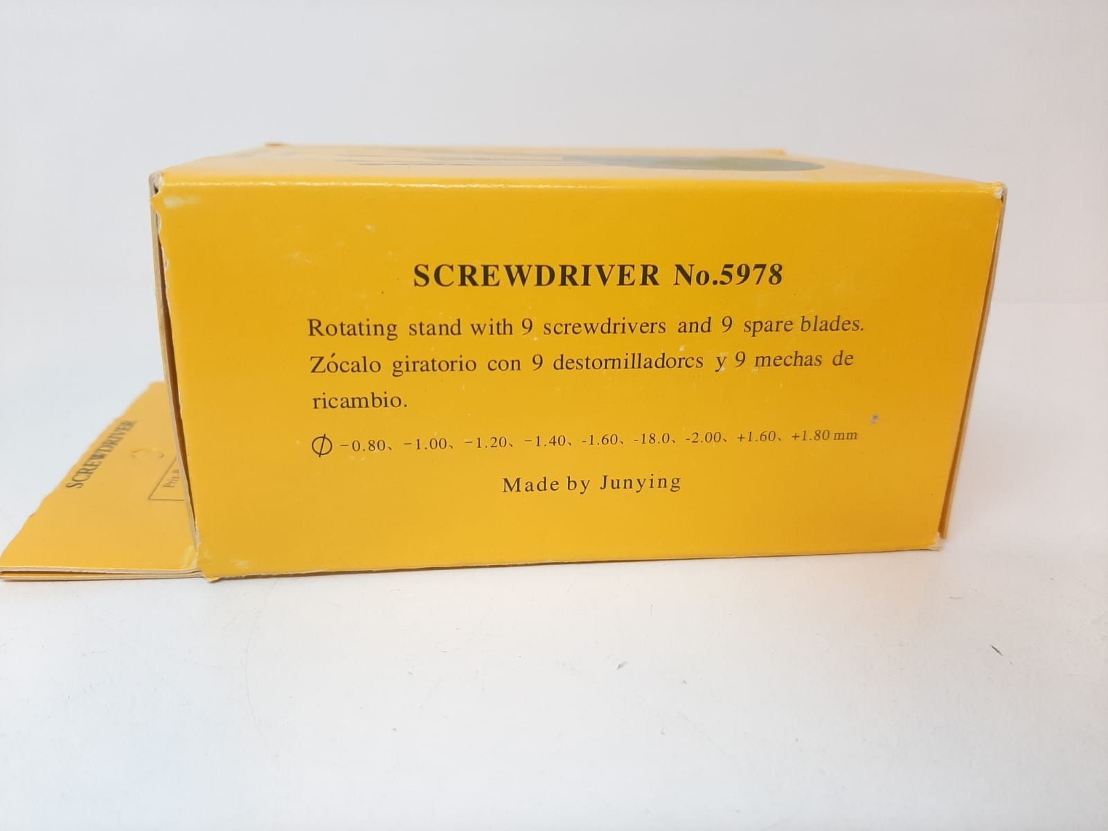 Skruvmejsel set för klocka och urverk (klockverktyg)