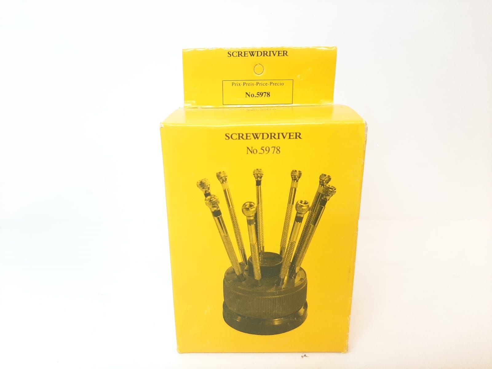 Skruvmejsel set för klocka och urverk (klockverktyg)
