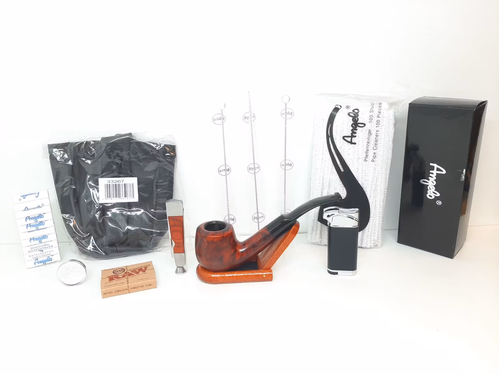 Angelo pipa + tillbehör