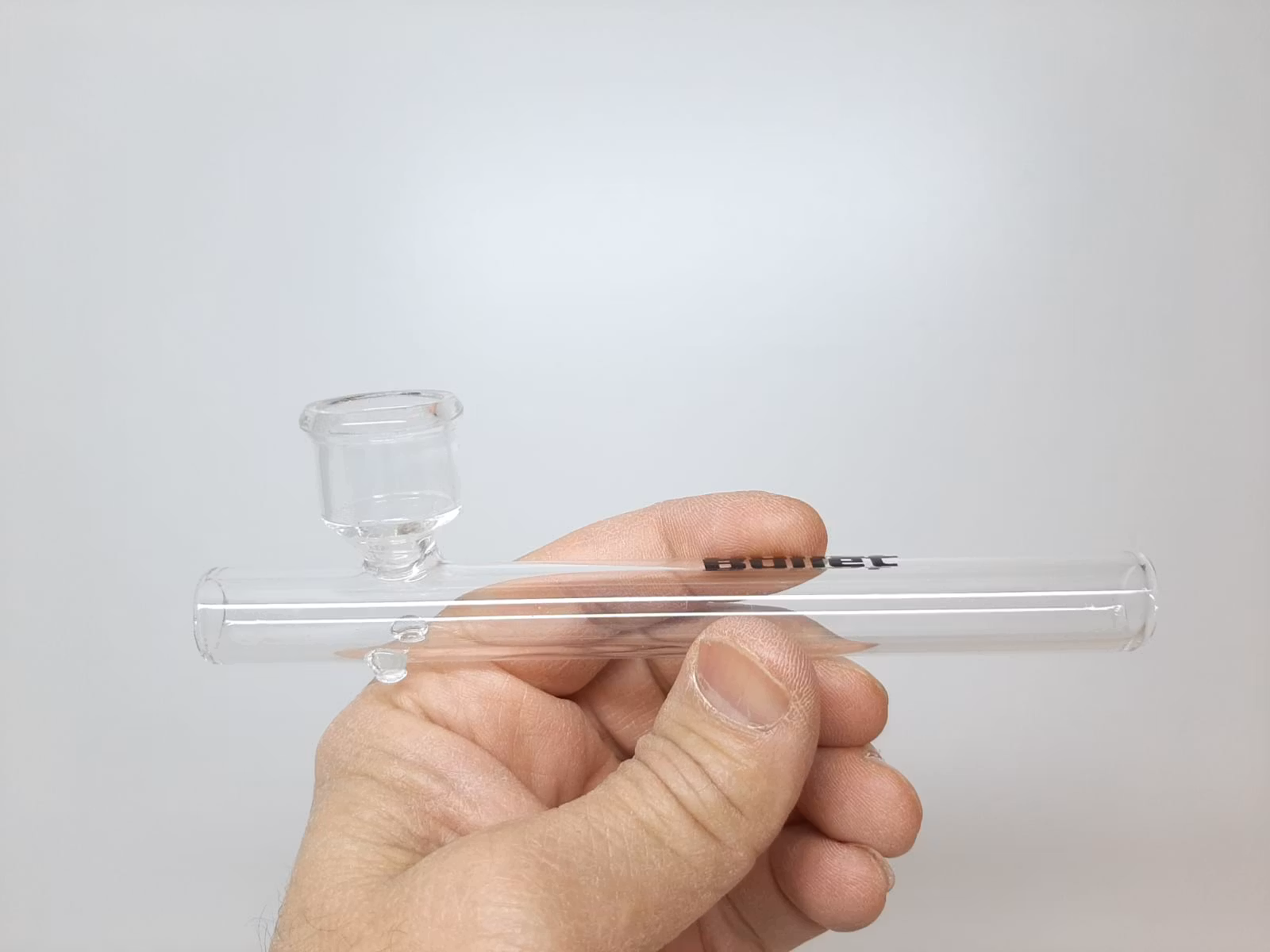 Glaspipa Bullet + tillbehör