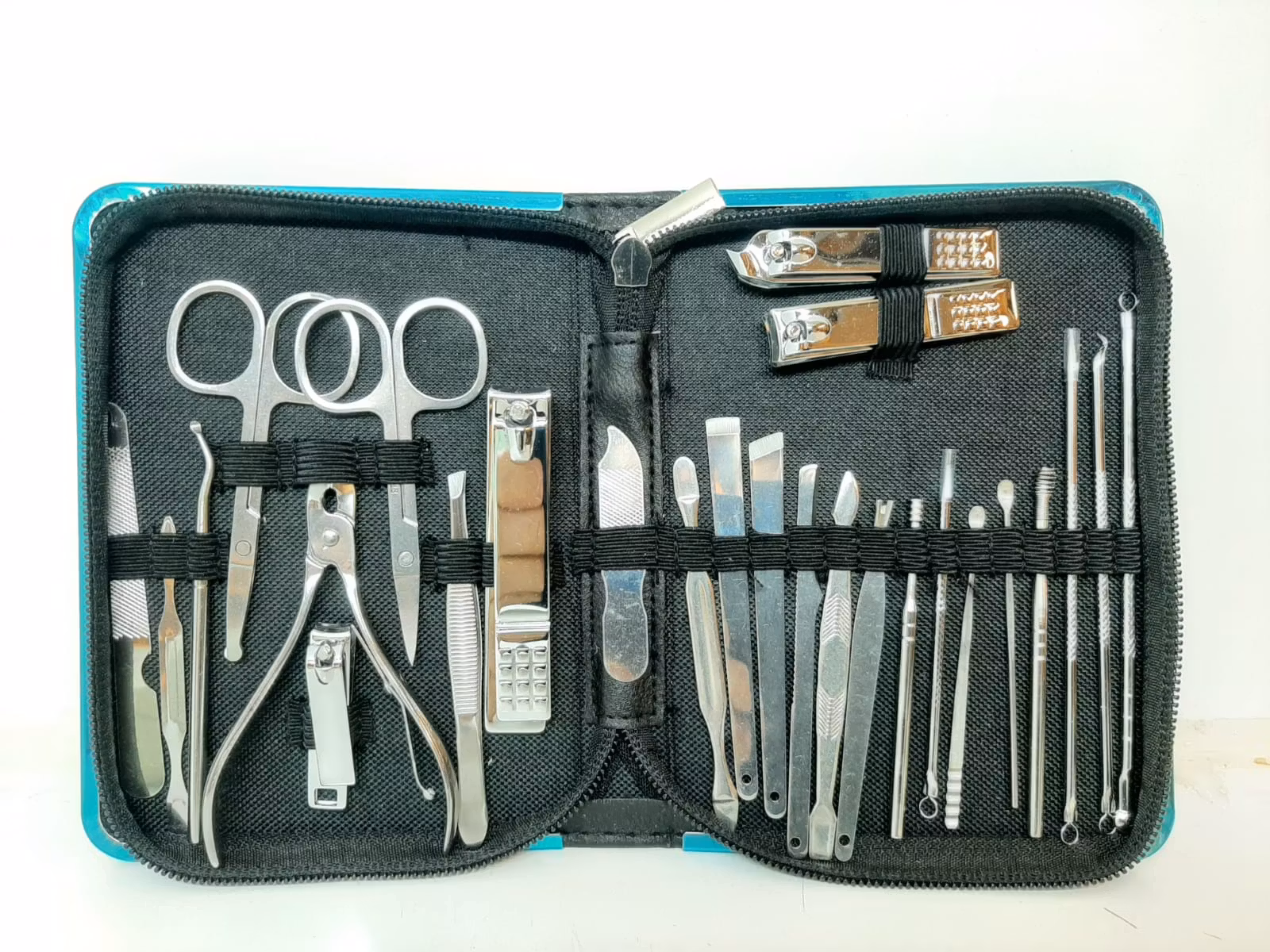 SET: Verktyg för nagelvård (Manikyr Pedikyr Nagel vård)