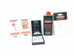 Zippotändare SLIM Blank + tillbehör