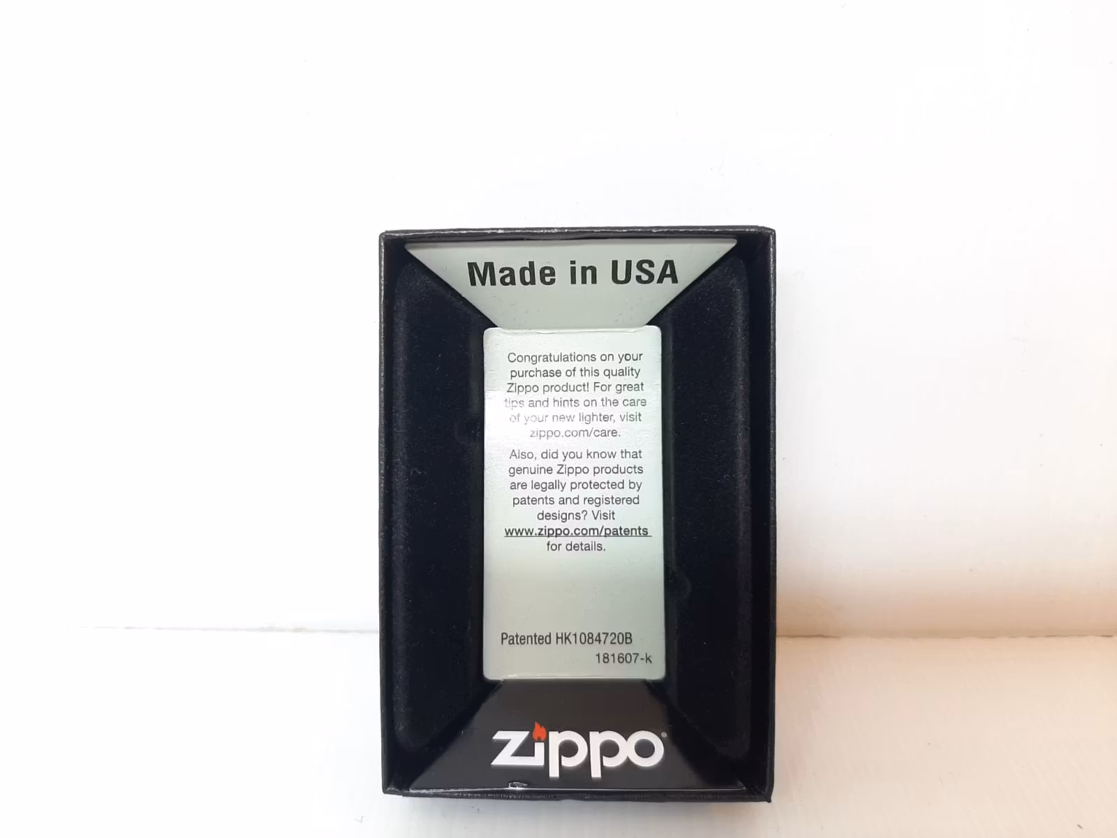 Zippotändare SLIM Blank + tillbehör