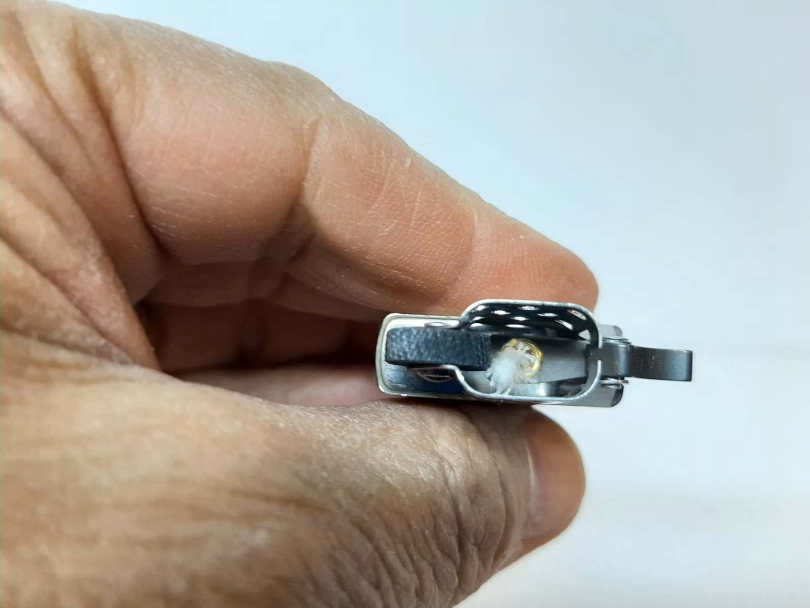 Zippotändare SLIM Blank + tillbehör