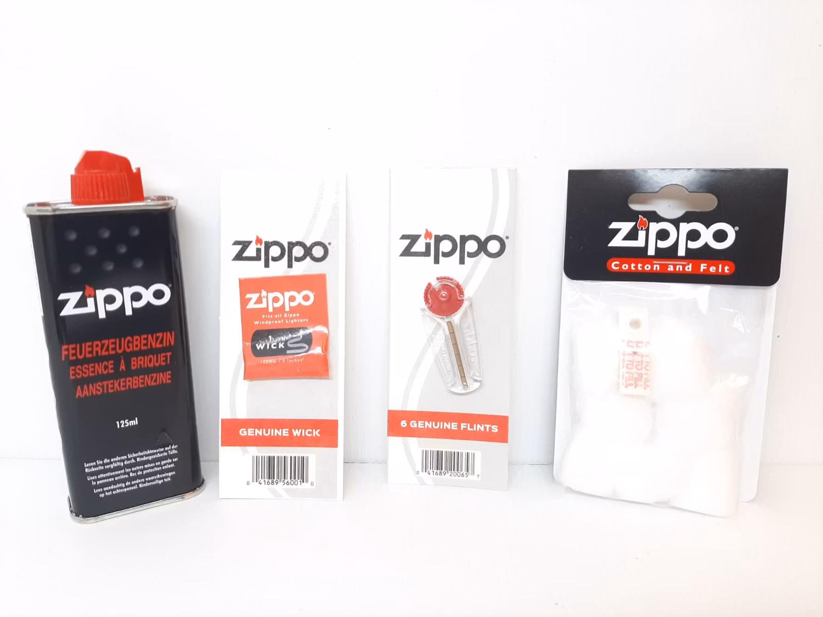 Zippotändare SLIM Blank + tillbehör