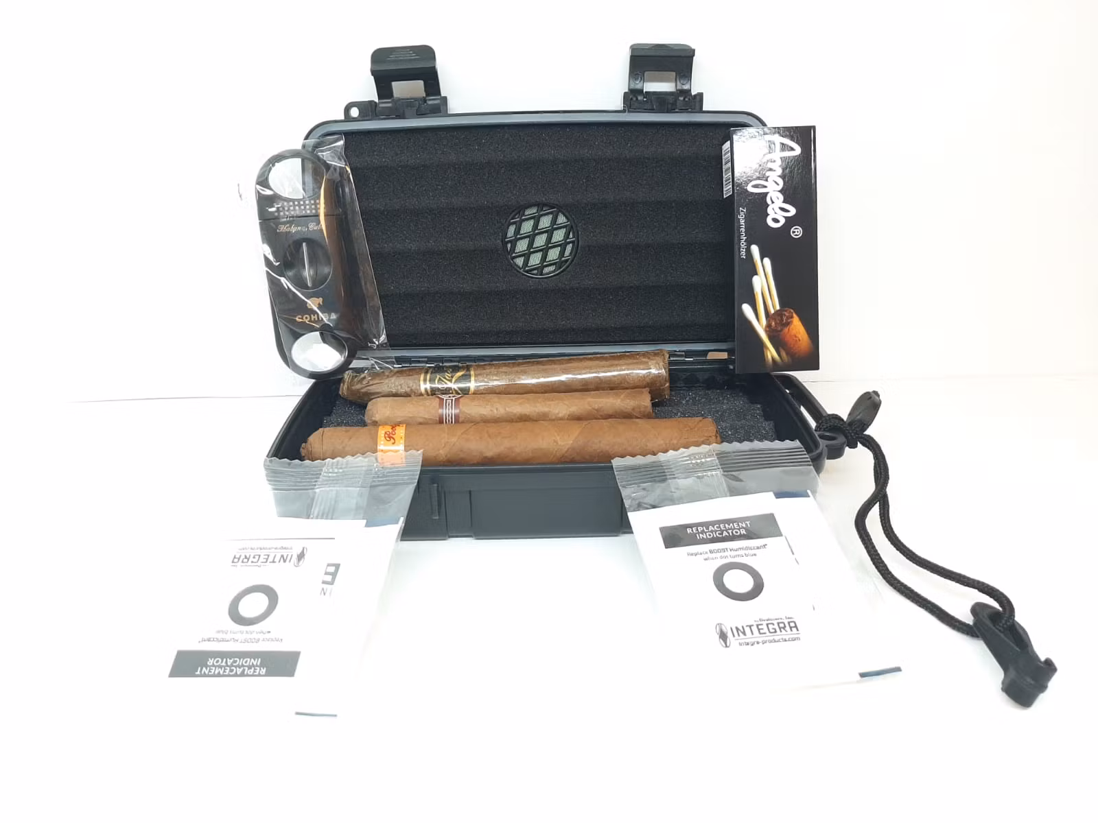 Resehumidor + tillbehör