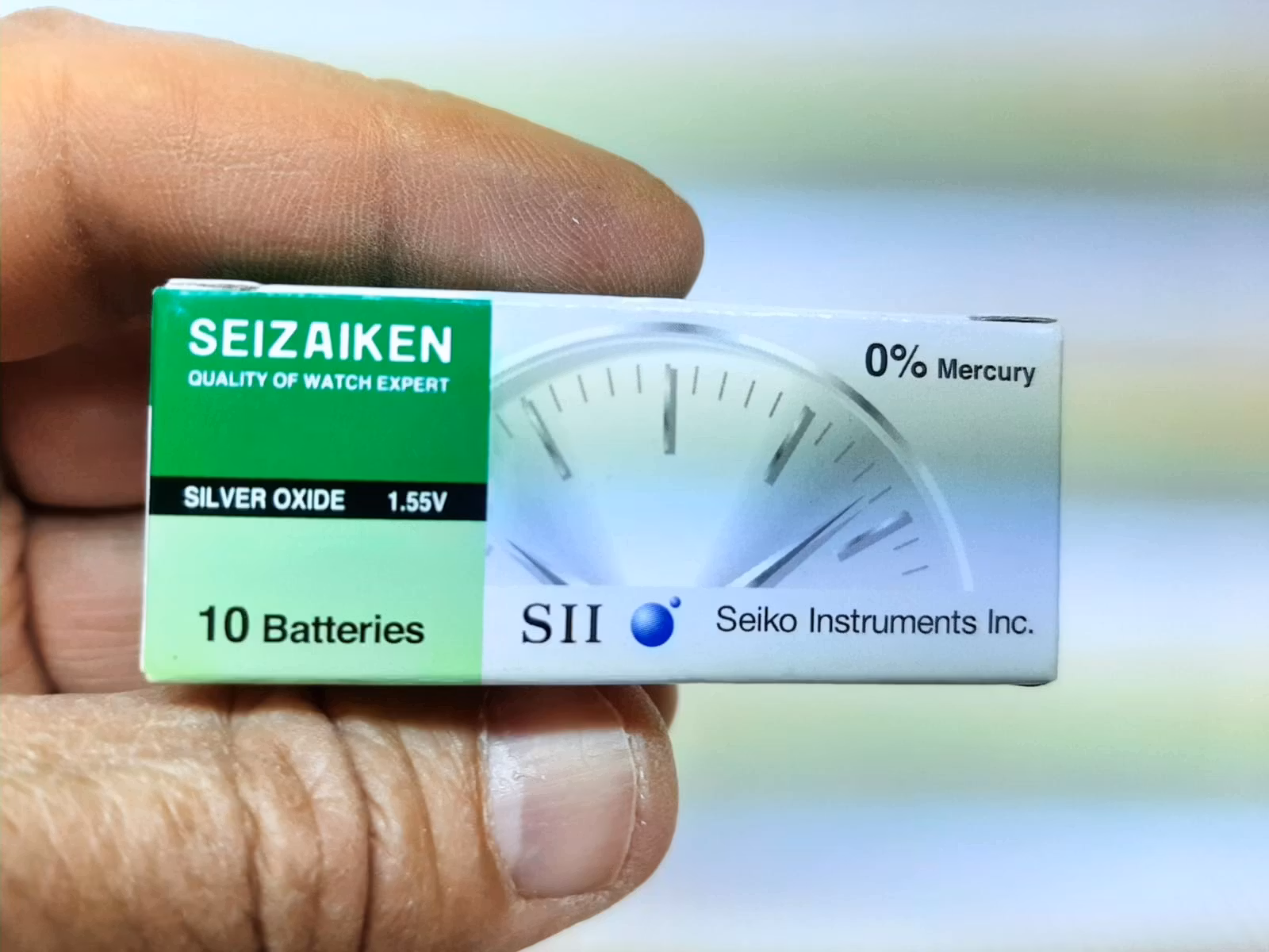 Klockbatteri SEIZAIKEN 395 (Seiko batteri)