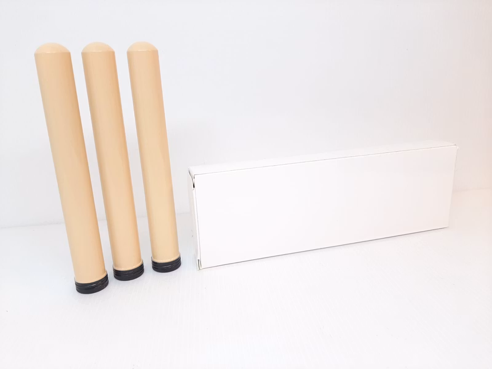 Cigarrfodral / Cigarretui Metall XXL (3 cigarrer)