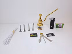 Vattenpipa Mini Metall + tillbehör