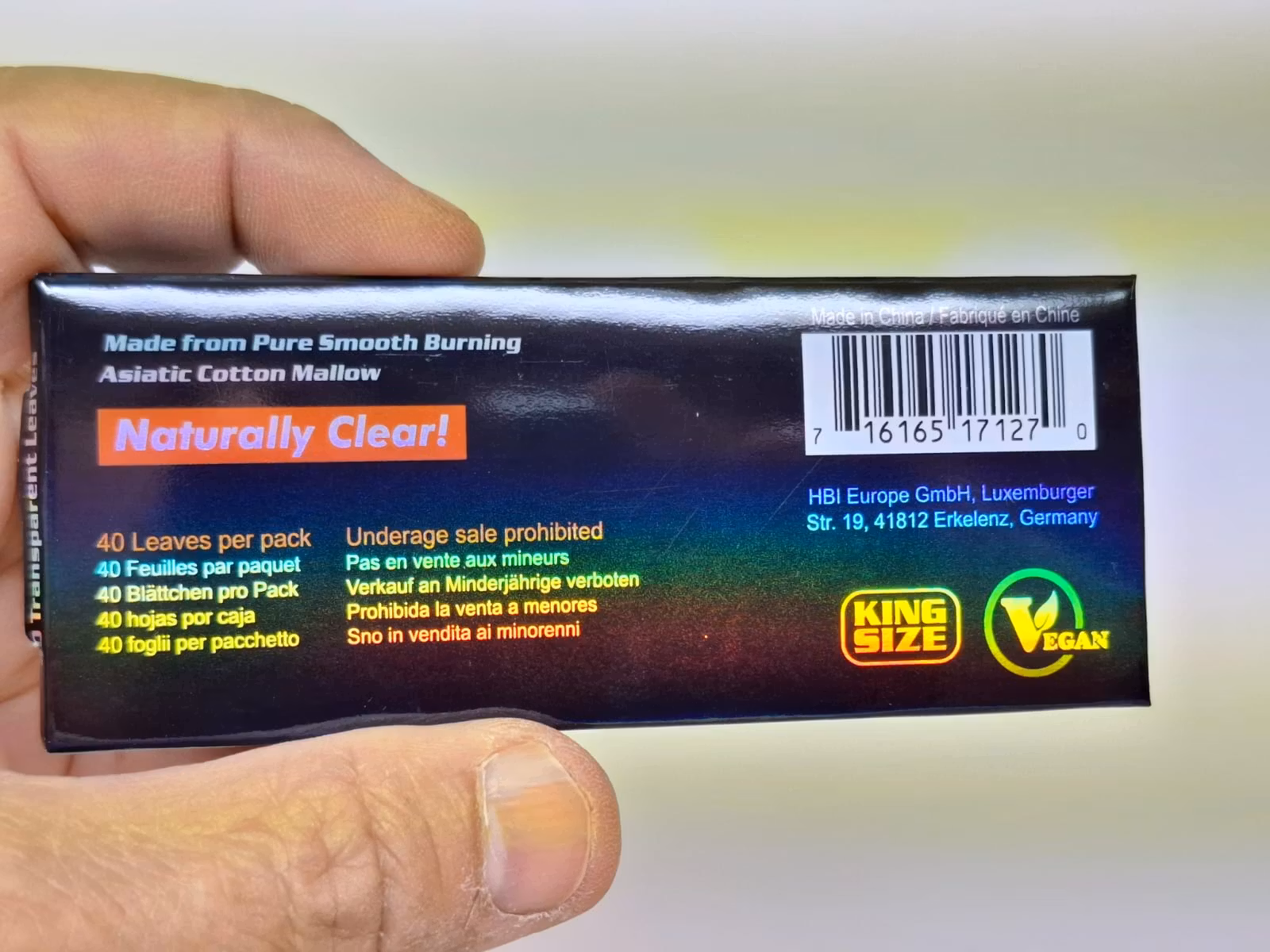 GLASS Genomskinligt papper (4 förpackningar)