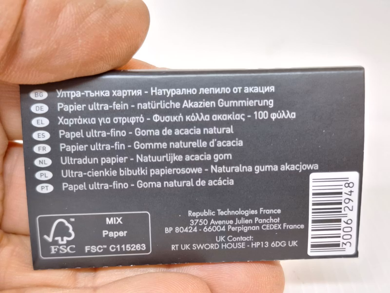 DISPLAY: OCB Mini Dubbel (25 förpackningar)