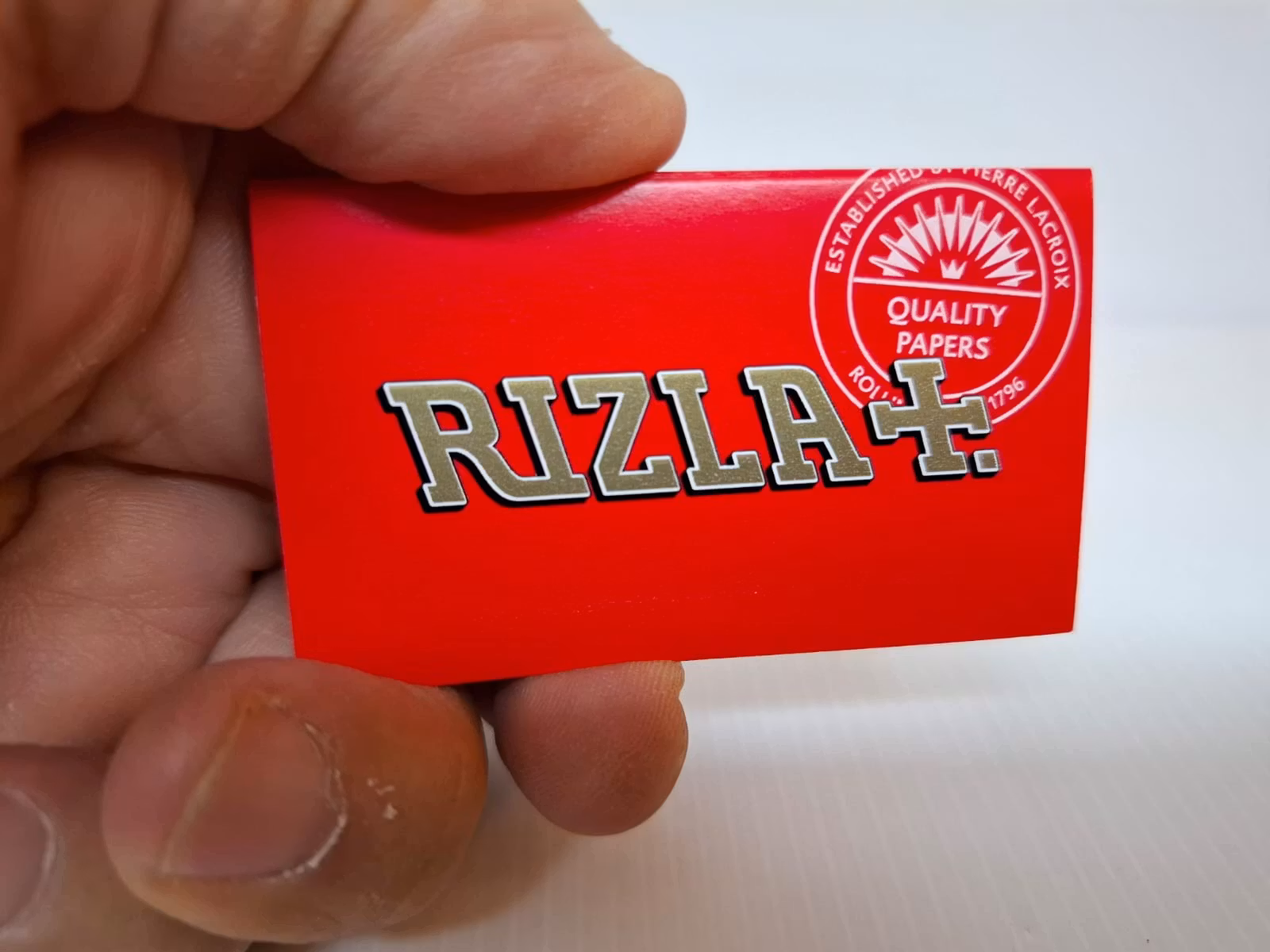 DISPLAY: Rizla Röd Mini Dubbel (cigarettpapper)