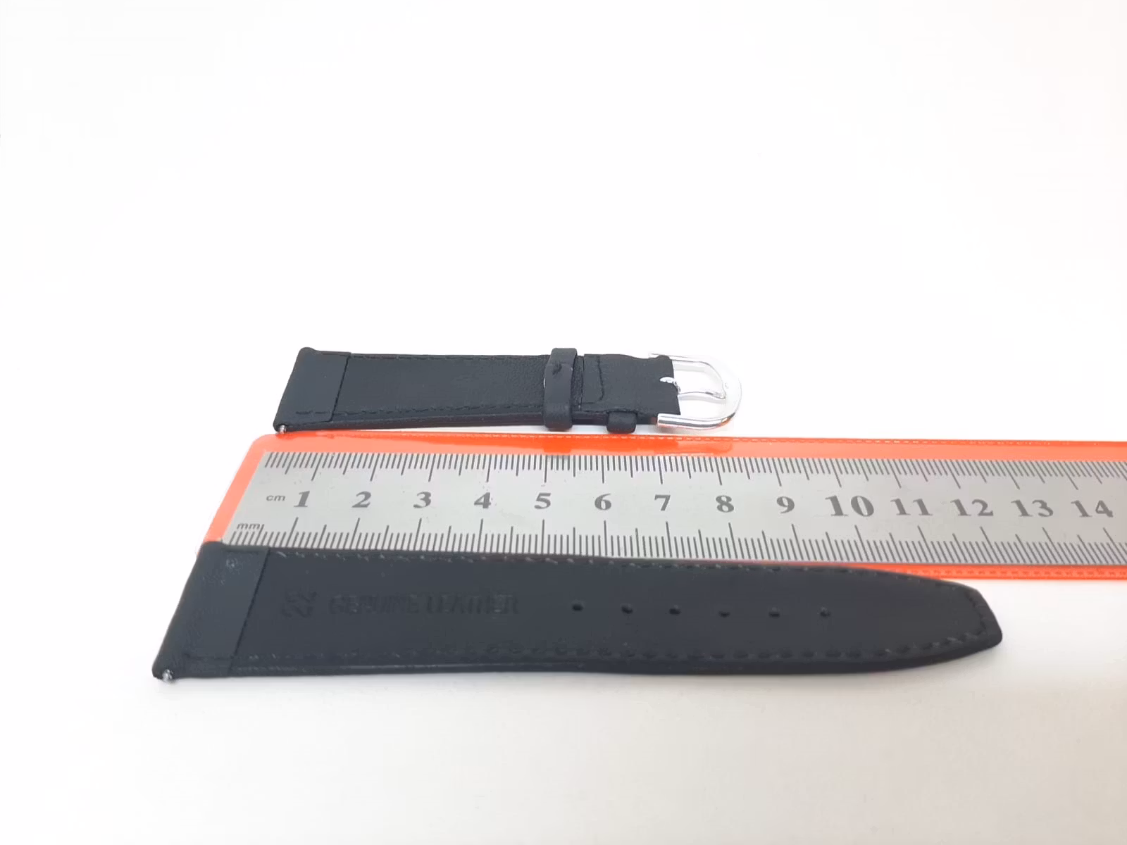 Armband SVART KALVSKINN (22 mm)