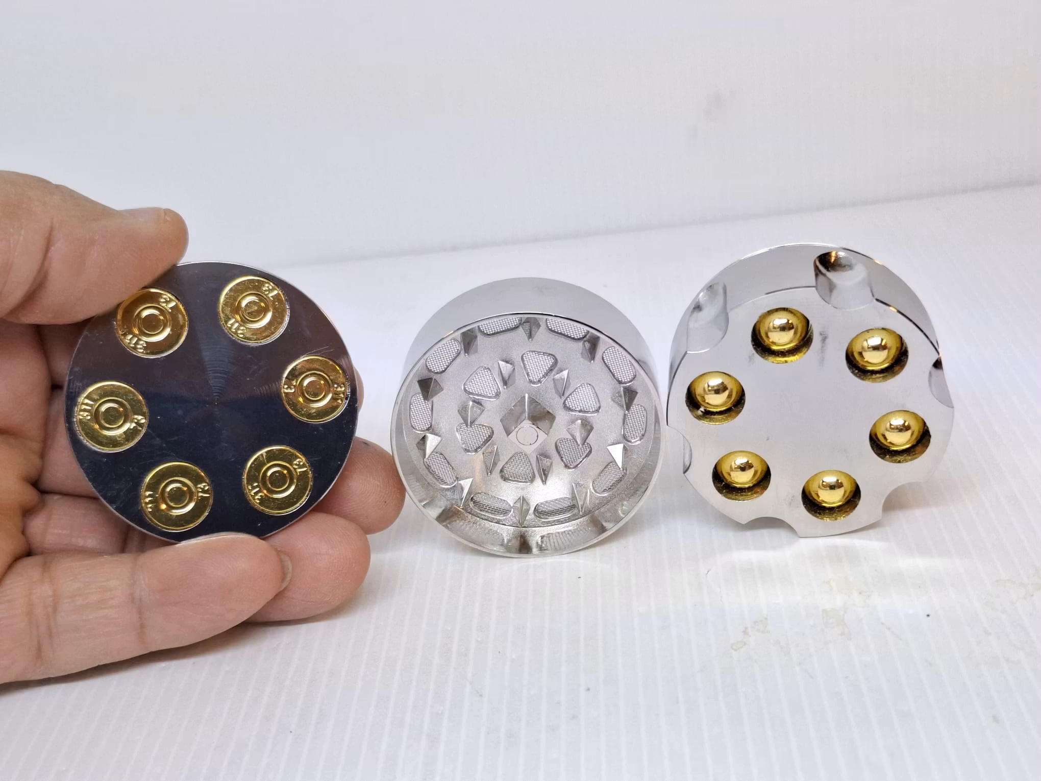 Grinder Revolver 3-delar