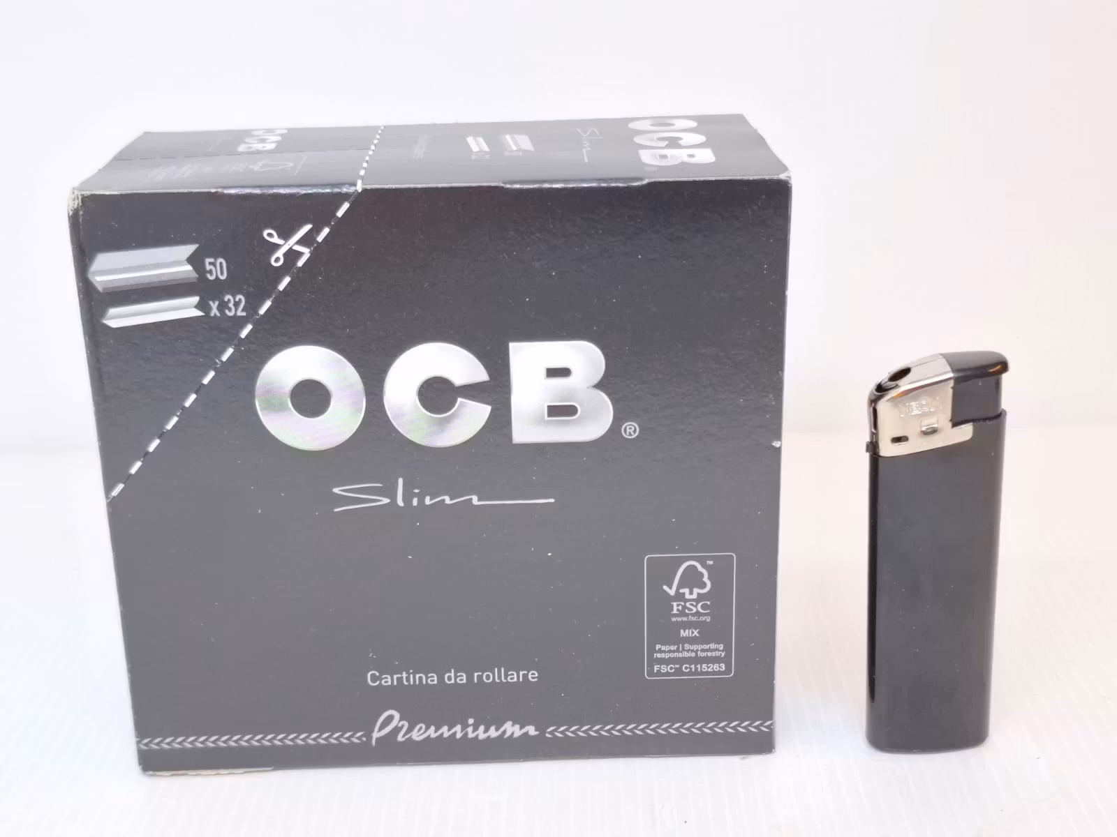 DISPLAY: OCB Kingsize Slim (cigarettpapper)