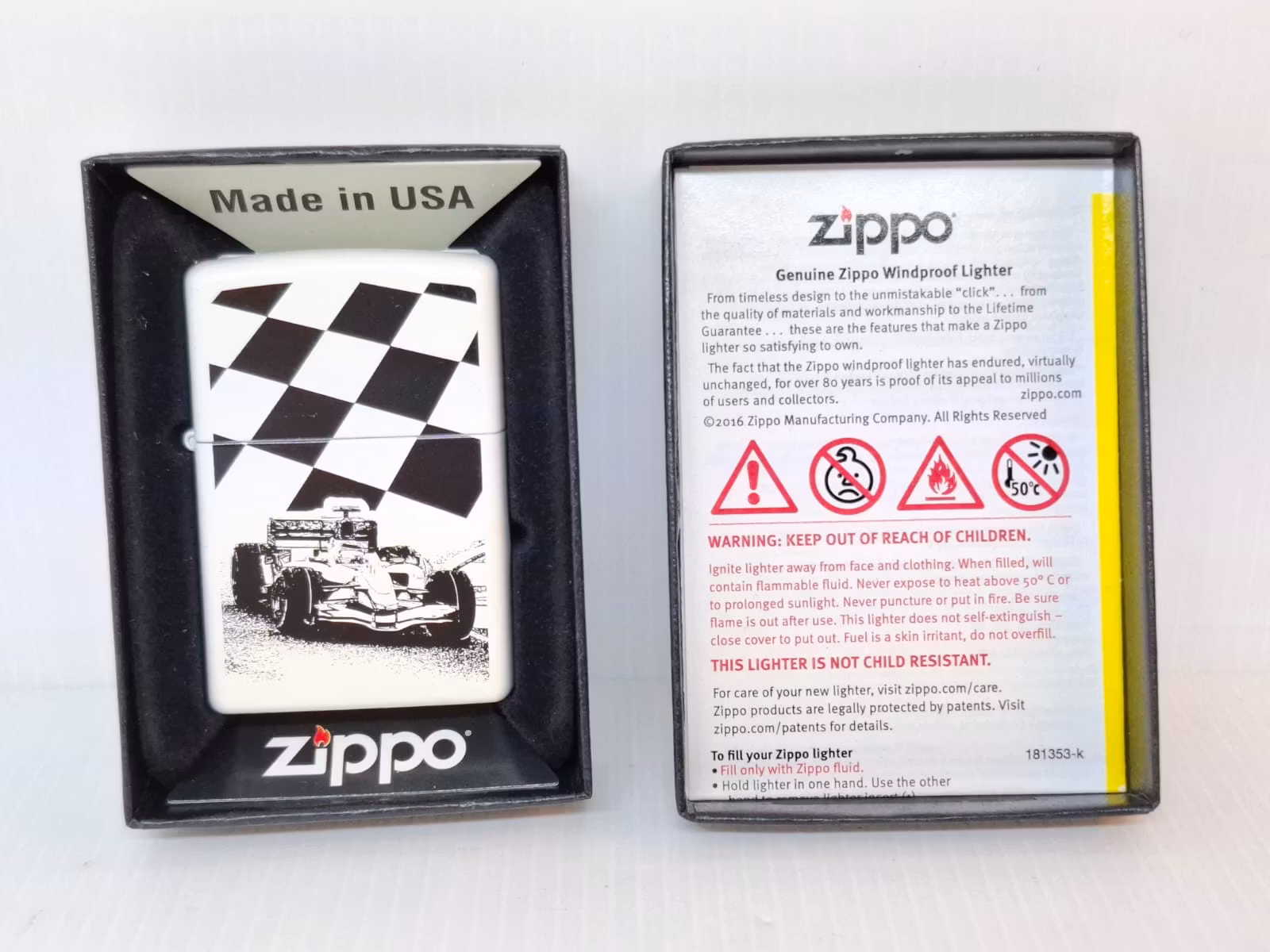 Zippotändare Formula One F1 + Stift