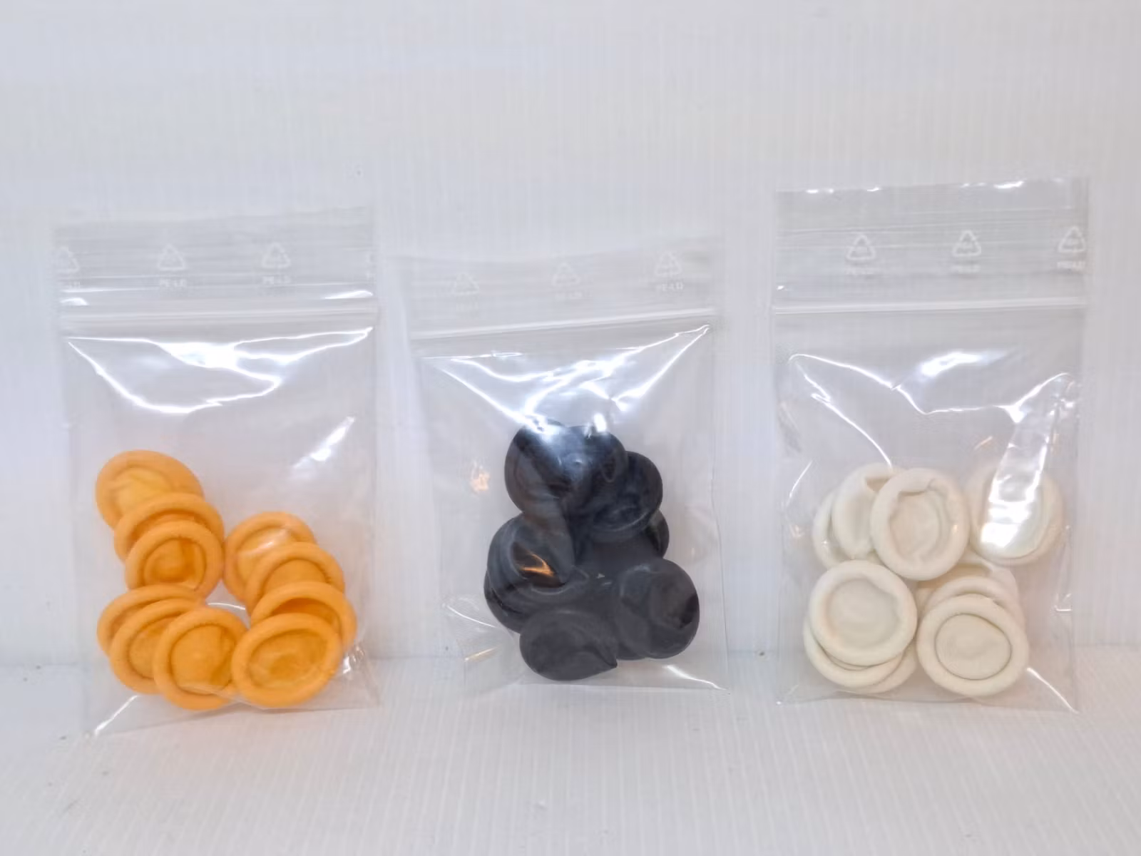 Fingertuta i gummi / latex (10st) Klocka/urmakeri verktyg