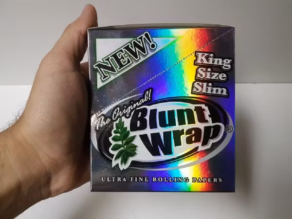 TVÅ DISPLAY: Bluntwrap Slims + tillbehör