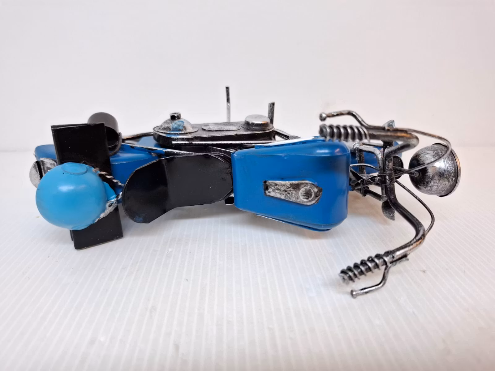 Modell Motorcykel Plåt