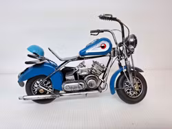 Modell Motorcykel Plåt