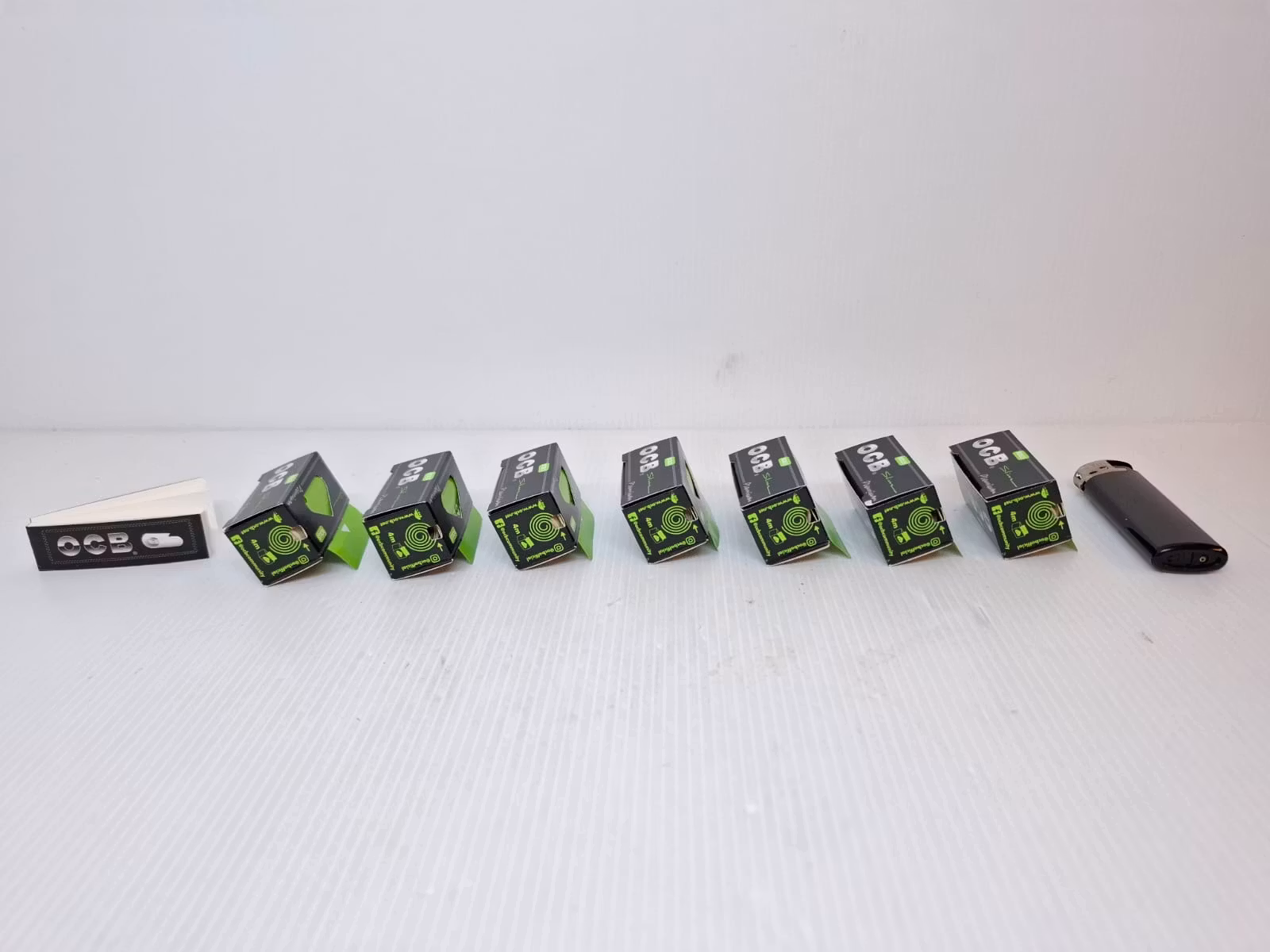OCB Rolls (8 st) + tillbehör