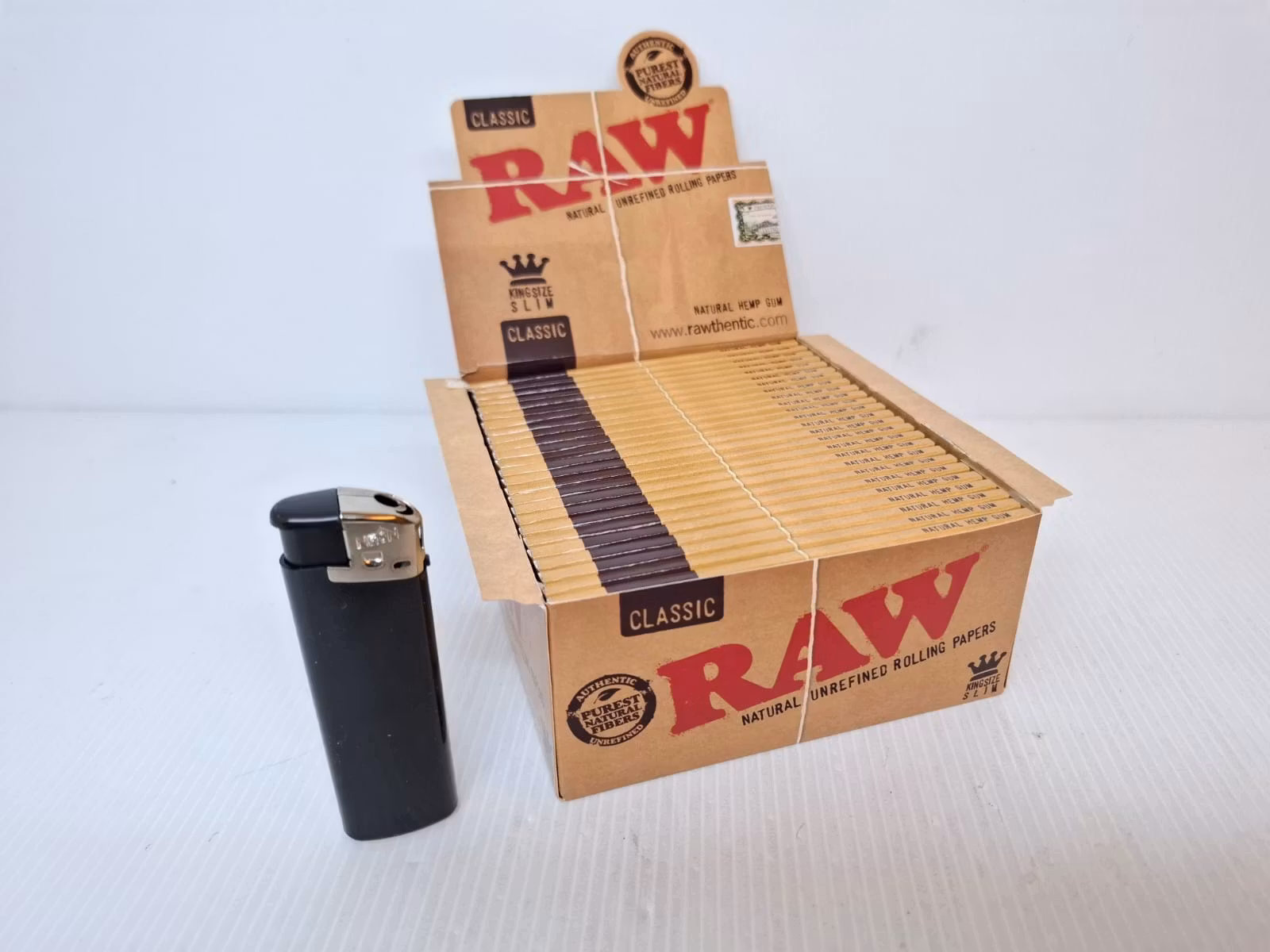 RAW Kingsize slims 8 st (cigarettpapper)