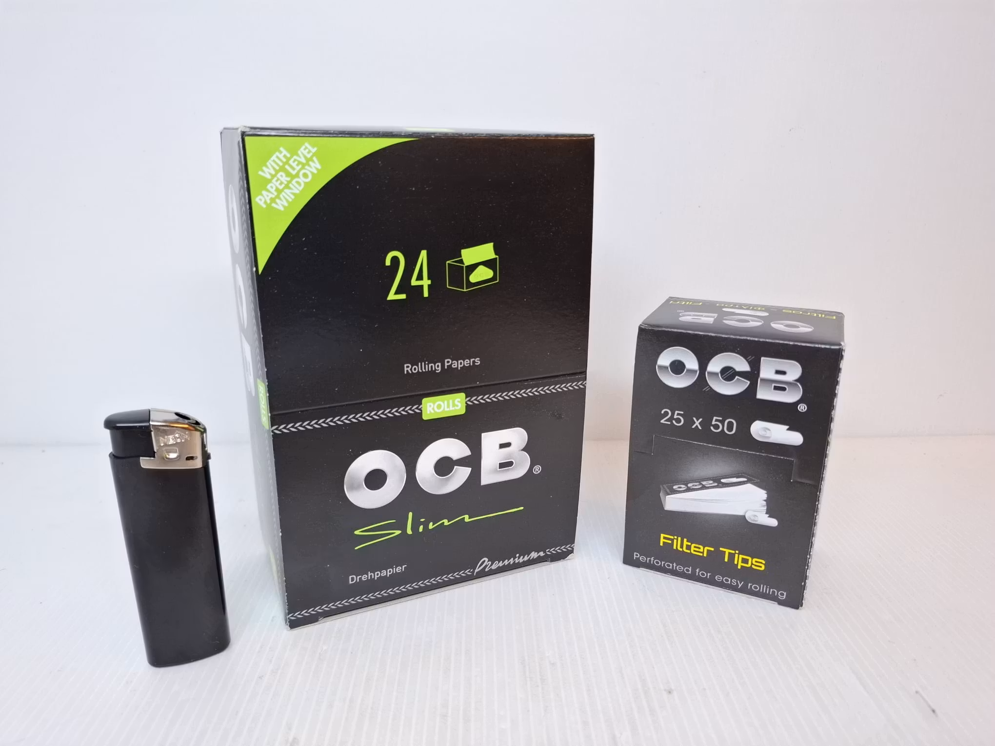 DISPLAY: OCB Rolls + OCB Filtertips