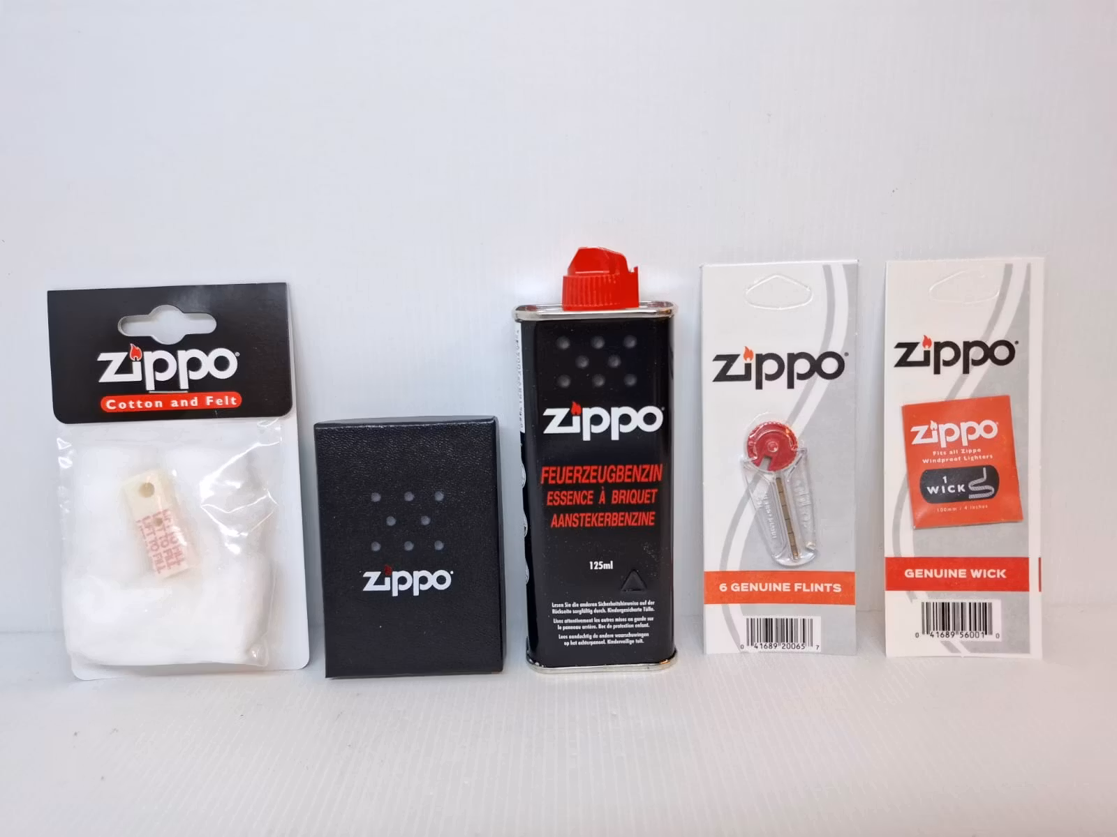 Zippotändare BORSTAD + tillbehör