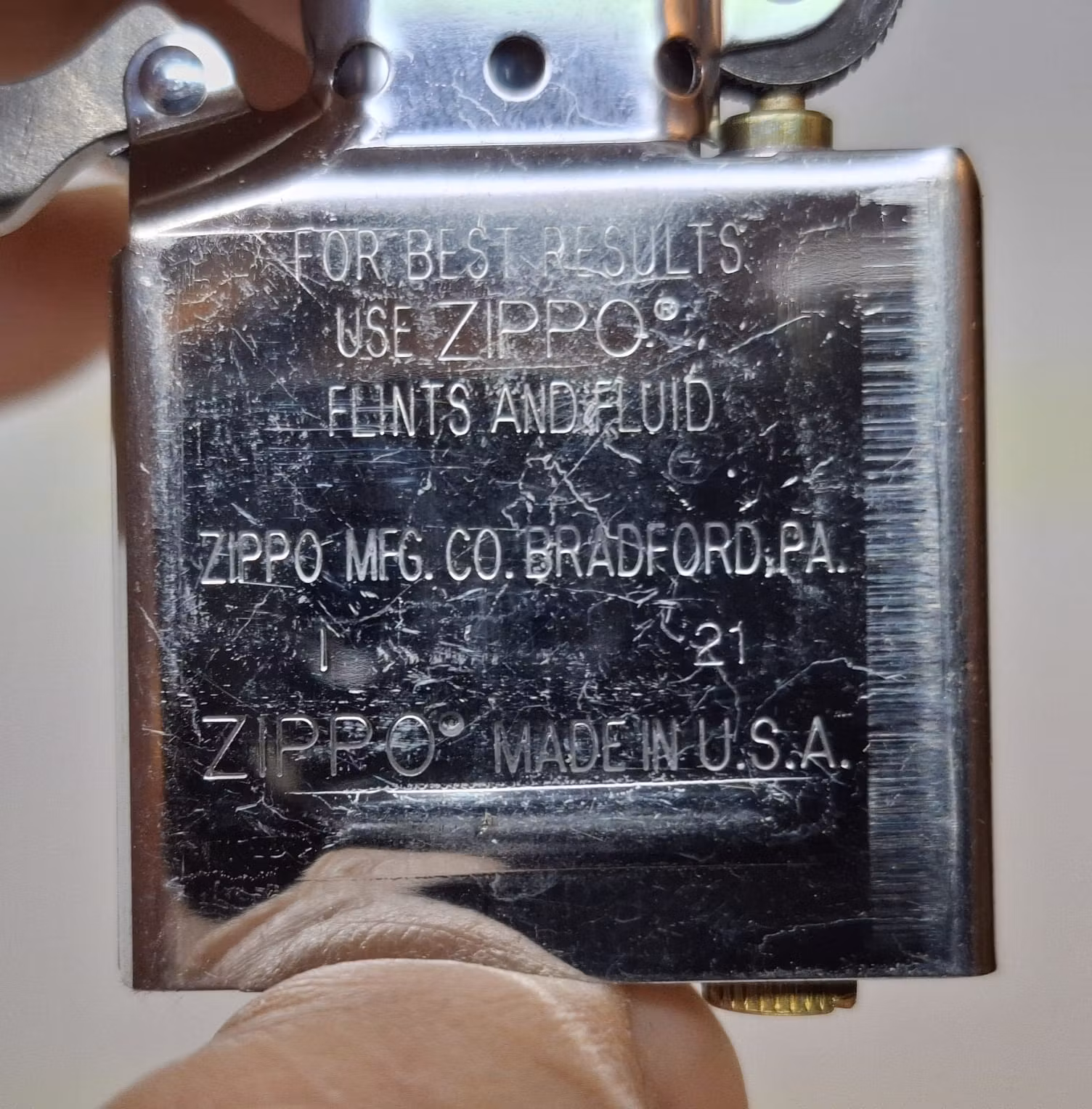 Zippotändare BORSTAD + tillbehör