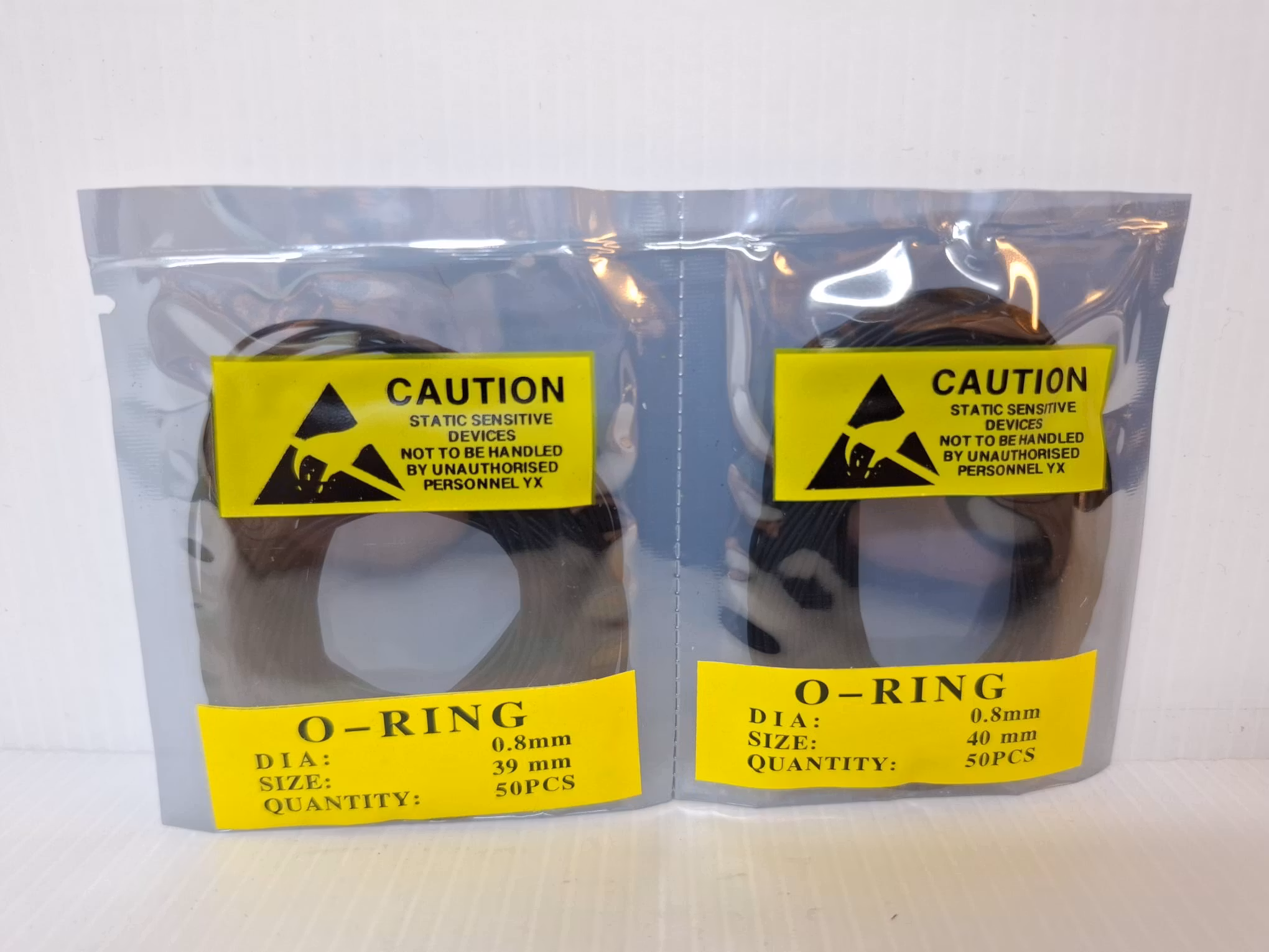500 st: O-ringar 31-40mm (0.8-XL) (packning / tätning)