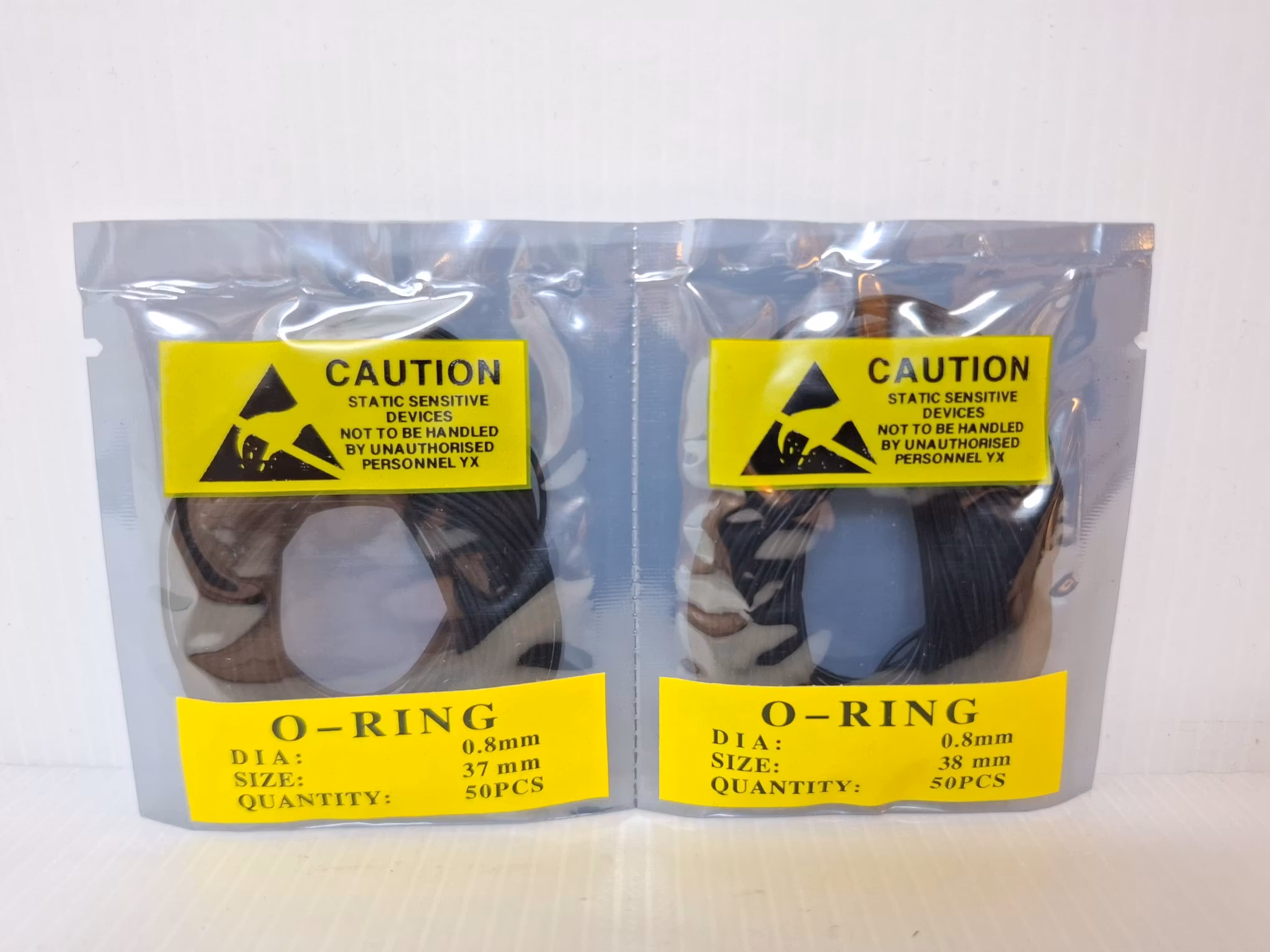 500 st: O-ringar 31-40mm (0.8-XL) (packning / tätning)