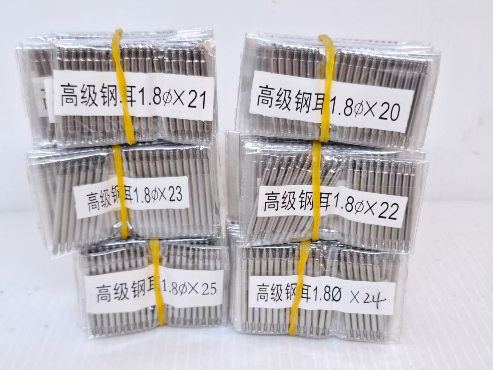 Bandstift / Bandsprint: Olika storlekar (13-25mm + 1.8mm diameter)