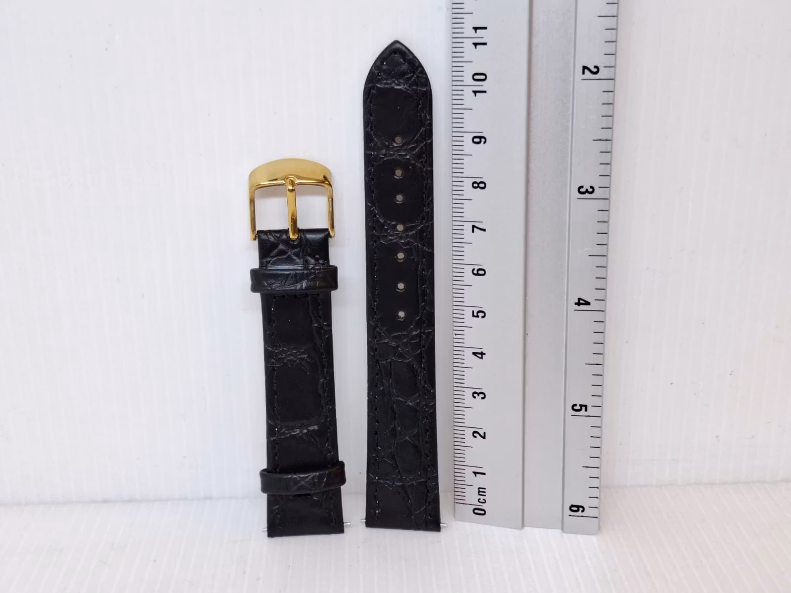 Armband LONGINES KALVSKINN "KROKODIL" (18 mm)