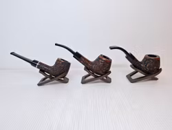 3 stycken Angelo pipor (rak + halvböjd + böjd)
