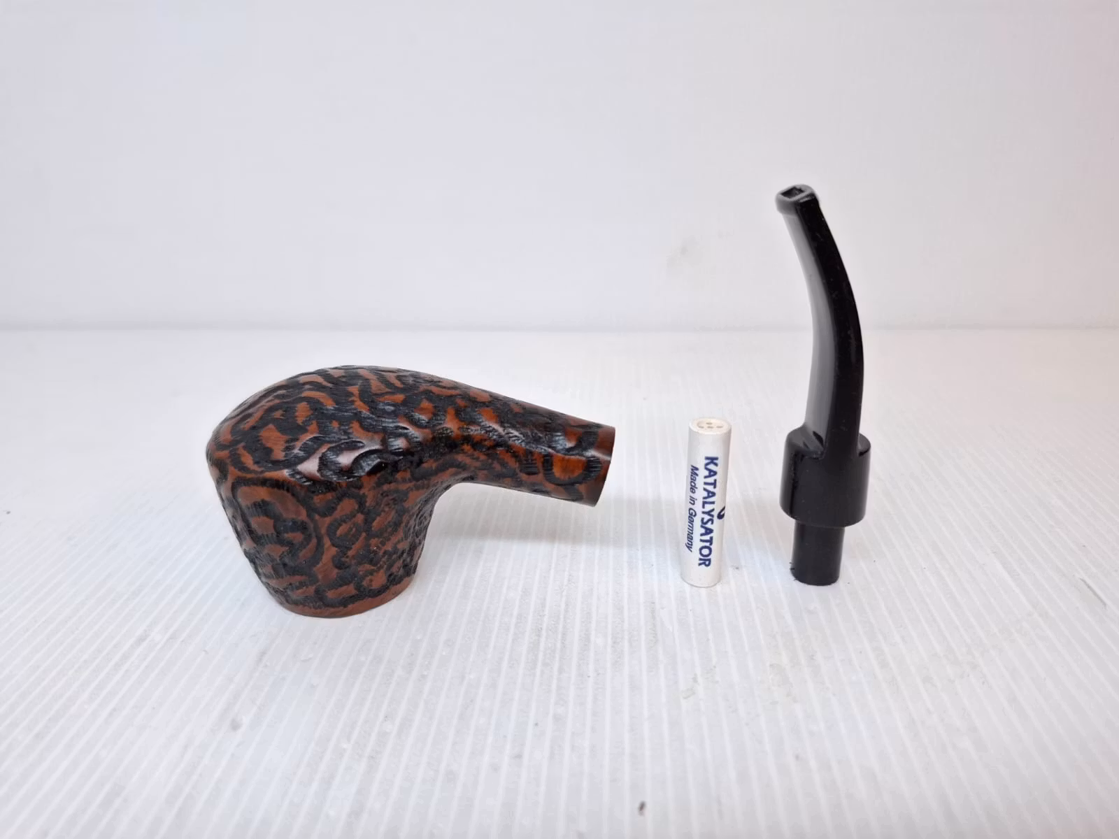 3 stycken Angelo pipor (rak + halvböjd + böjd)