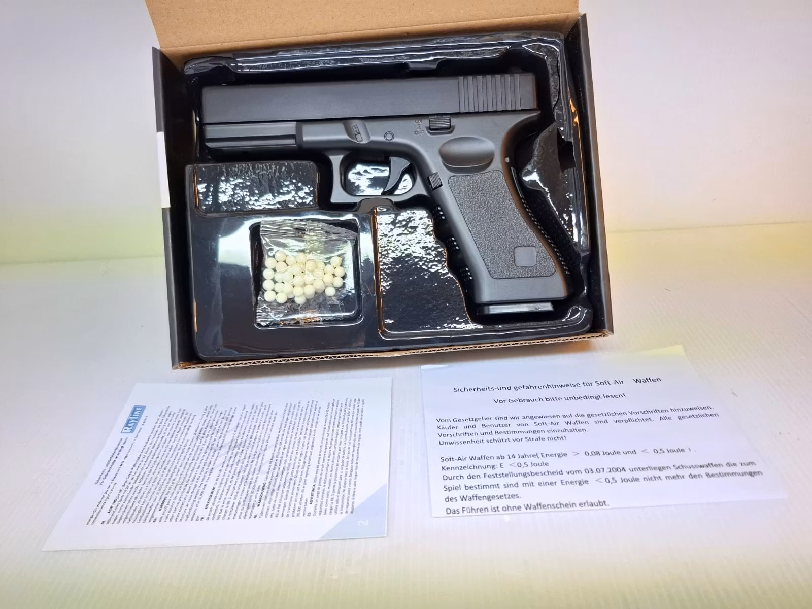 Soft Air Gun "Glock" Metall (Air Soft)