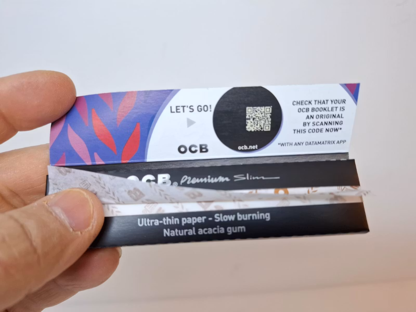 OCB Kingsize Slim (8 förpackningar) cigarettpapper